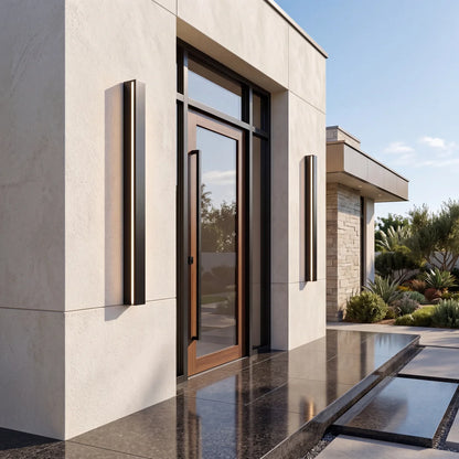 Modern Linear Outdoor Wall Light